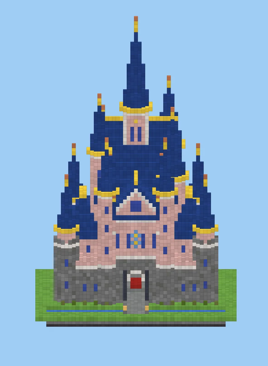 Fairytale Castle, front elevation